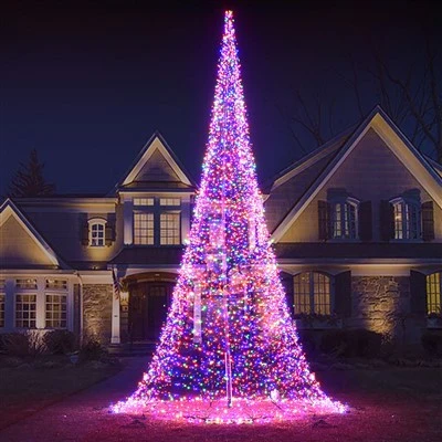 Hoyechi Txawv Txawv Tsim Duab Duab Lub Zog Lub Zog Hluav Taws Xob Christmas rau tsev Countyard thiab cov chaw ua si ua lag luam